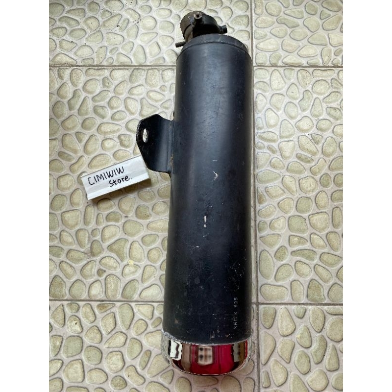 SELENCER SILINCER KNALPOT STANDAR NINJA 250 KARBU ORIGINAL