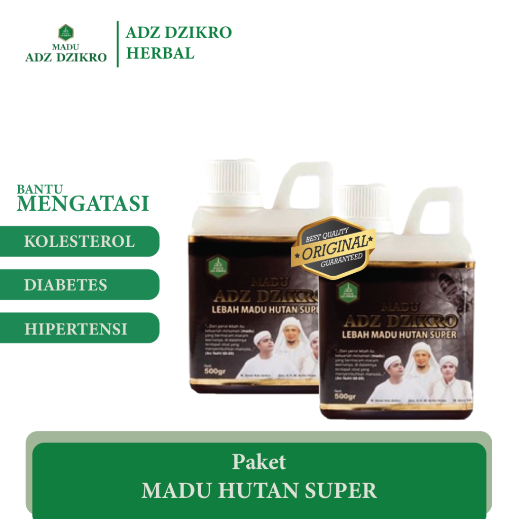 

Madu Hutan Super ADZ DZIKRO - Paket 2pcs
