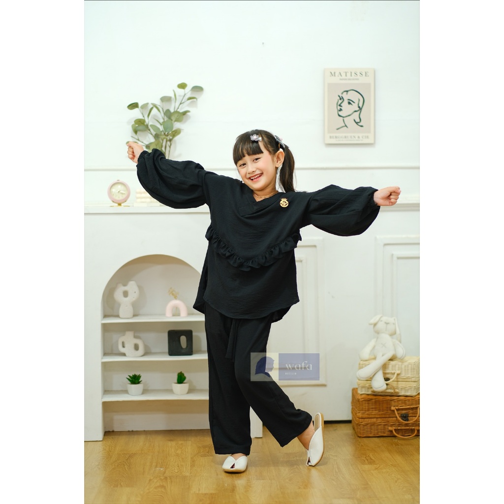 ASHEEQA KIDS setelan anak perempuan import setelan wanita kekinian setelan anak perempuan terbaru202