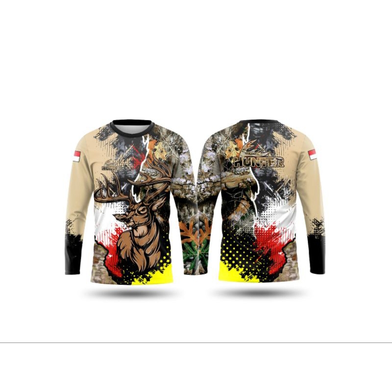 Baju camo hunting berburu l Baju berburu camo