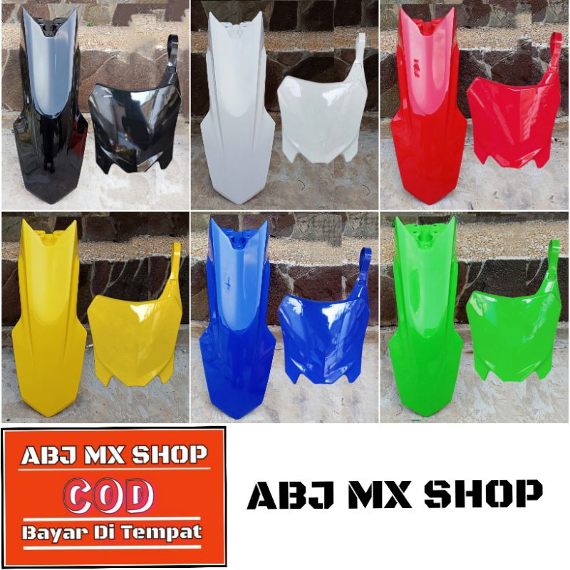 Spakbor Depan CRF 150 Dan Papan Nomor CRF 150 L PNP Supermoto KLX BF Dtracker 150 New