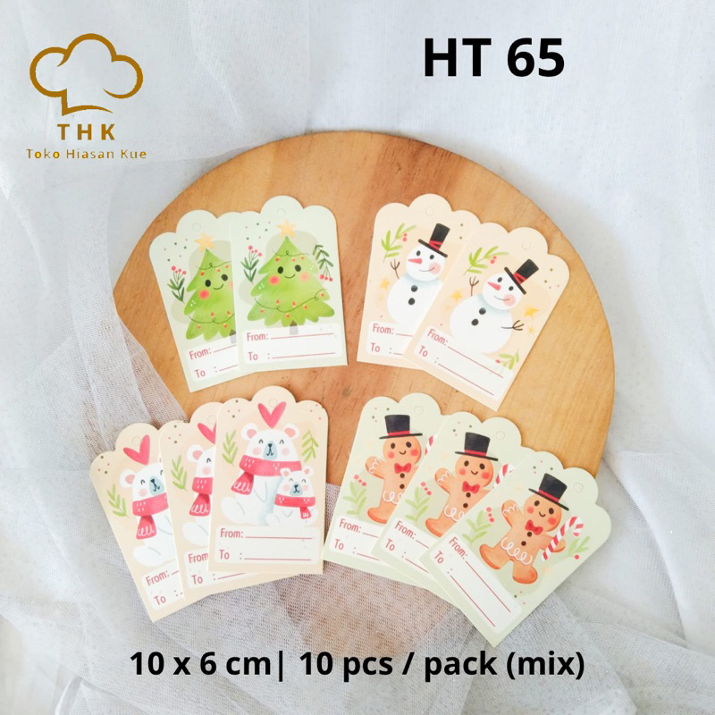 

Hang Tag Hangtag Box Natal Christmas (10 pcs)