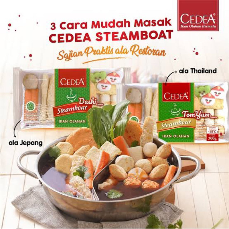 

Cedea Steamboat 500g | Paket shabu shabu Steam Boat