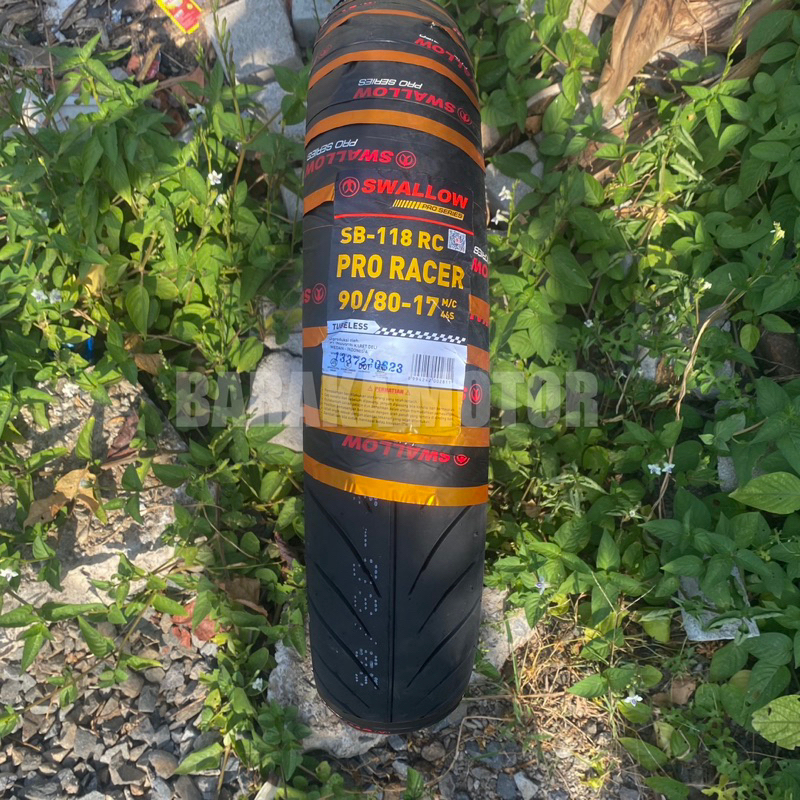 Ban Tubeless 90/80-17 Pro Racer Swallow -  SWL038