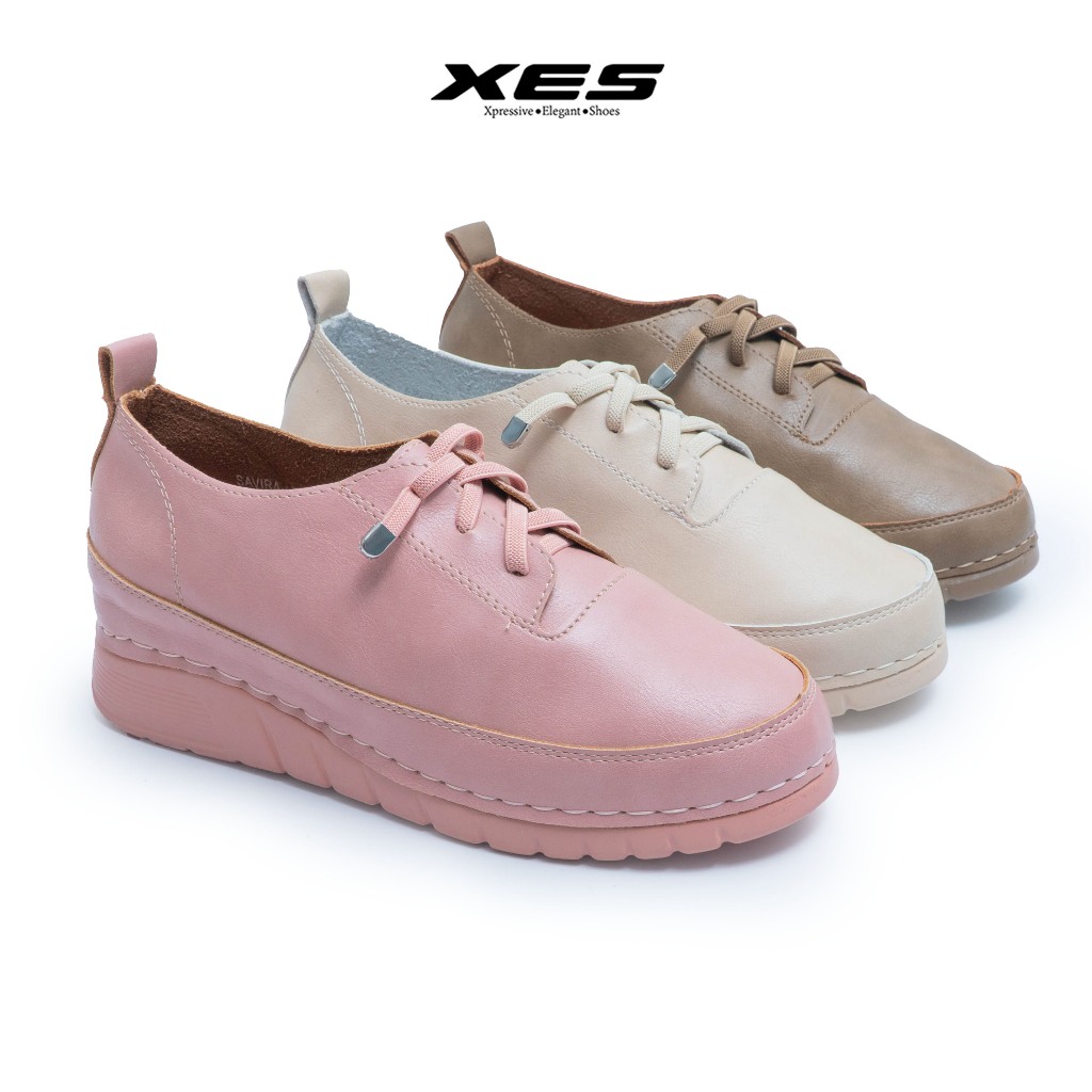 XES SAVIRA-582 High Wedges Shoes Wanita 6cm [DC]