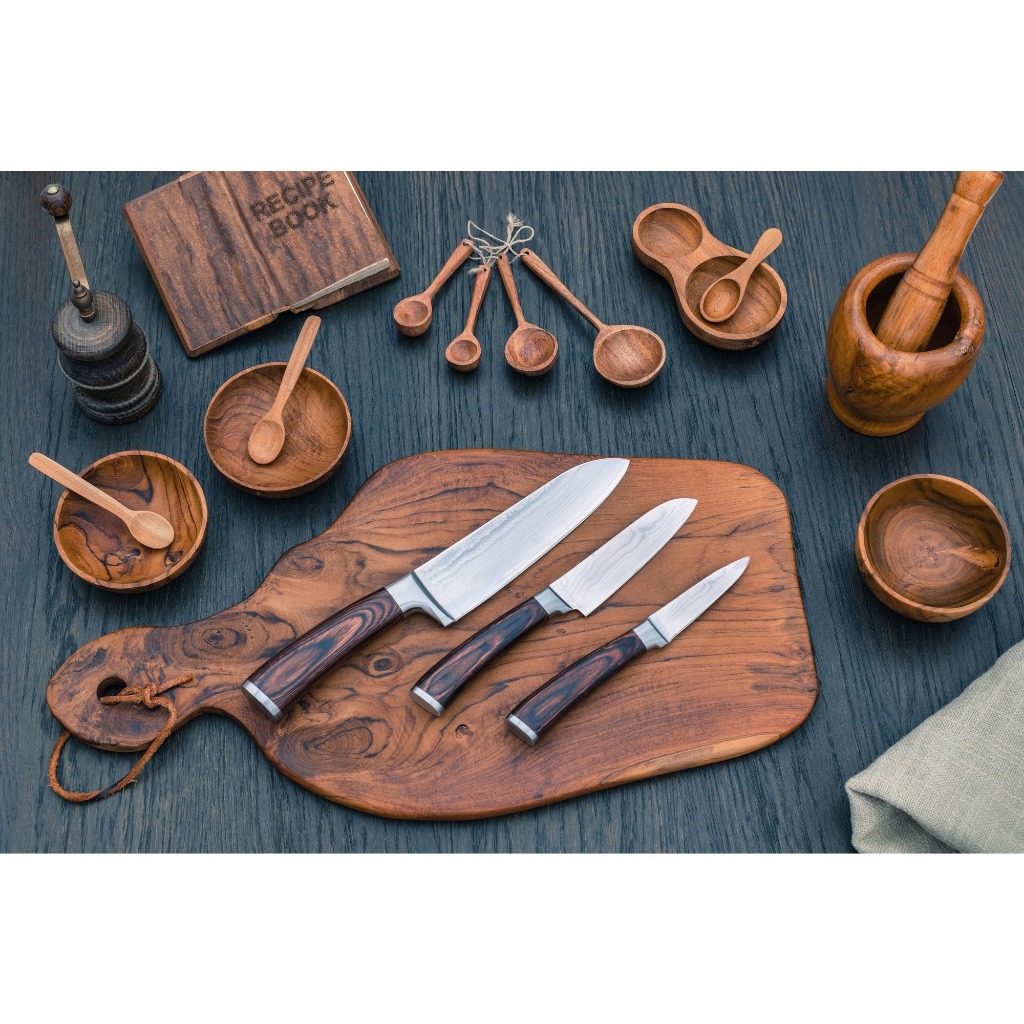 PISAU DAPUR SUPER TAJAM IMPORT MADE IN JAPAN PISAU BUAH BERGERIGI GERGAJI KECIL PISAU BUAH DAGING BU