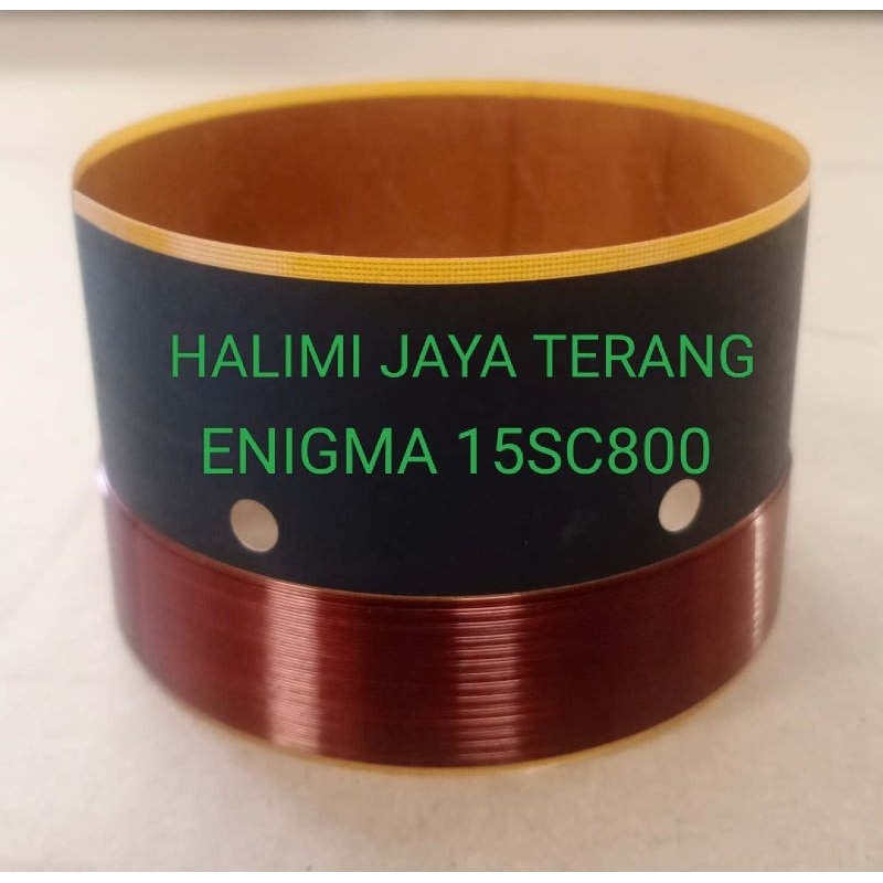 Voice coil 3 inch spull Speaker Enigma 15sc800 15 SC 800 ORIGINAL