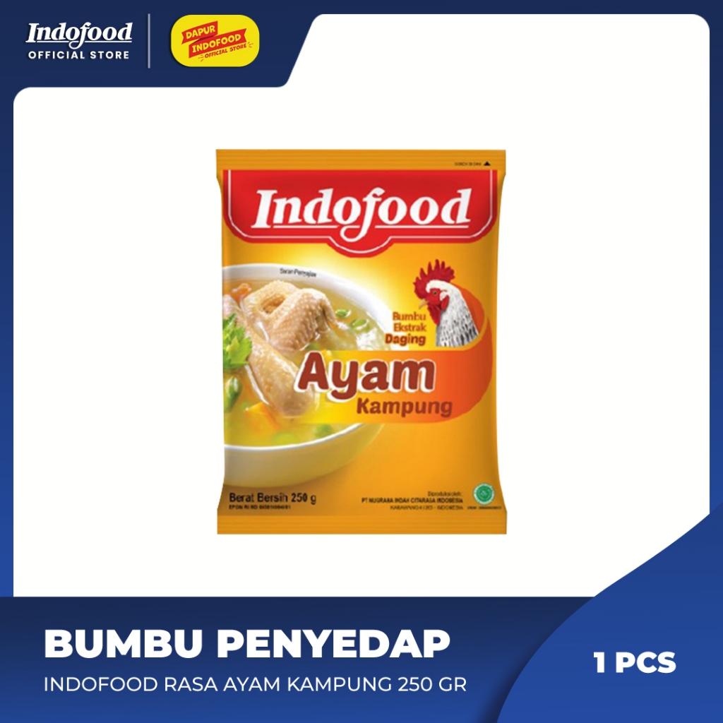 

Bumbu Penyedap Indofood Rasa Ayam Kampung 250 gr