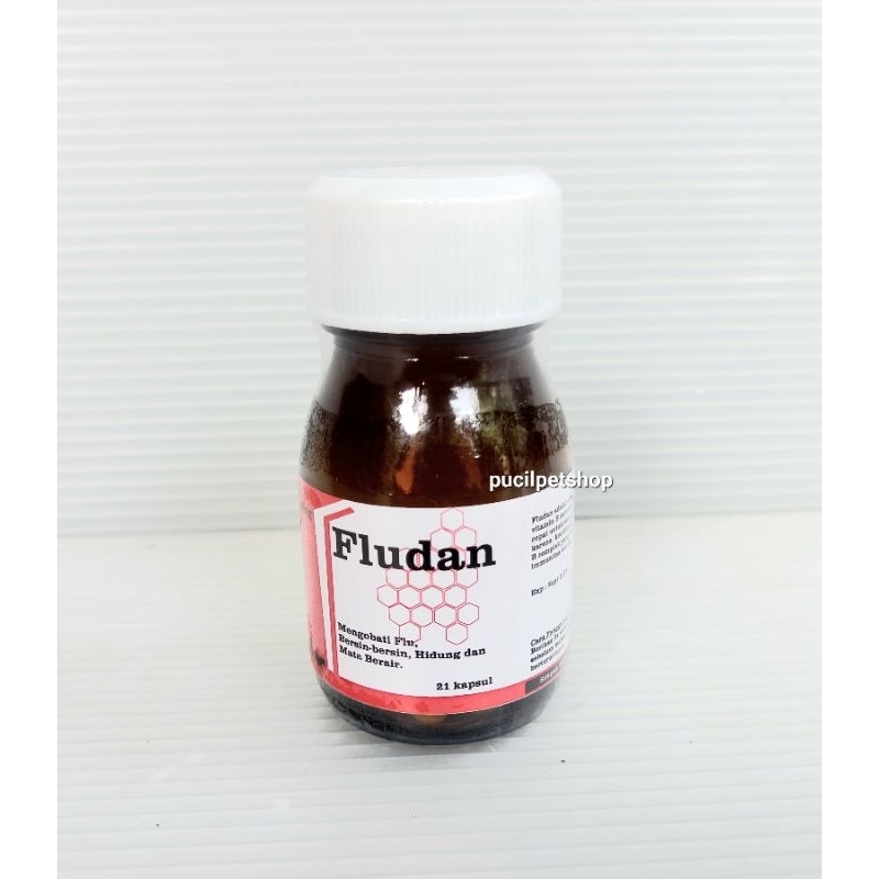 FLUDAN Obat Flu Kucing Obat Pilek Kucing Obat Bersin Kucing Ampuh
