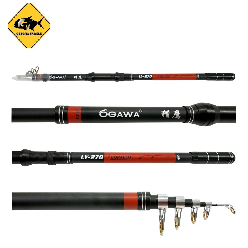 Joran Pancing Antena Ogawa Corallo 210 240 270 300 360 Action Medium