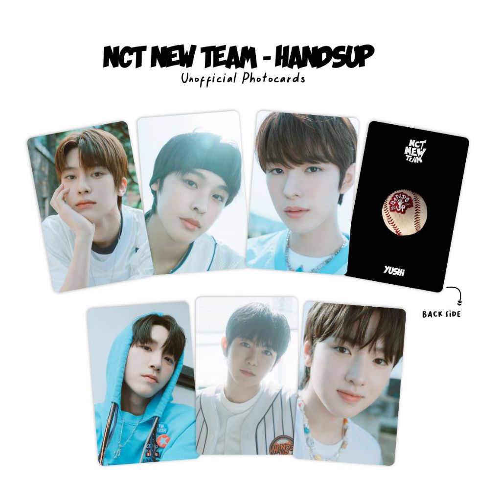 Photocard Premium NCT New Team Handsup 2 Sisi Unofficial