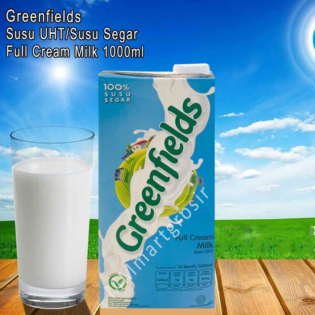 

Susu GreenFields / Minuman Susu UHT / Susu Rasa Full Cream / 1 Liter