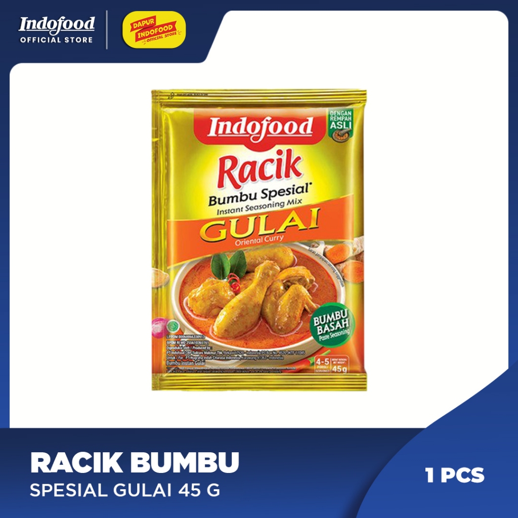

Racik Bumbu Spesial Gulai 45g