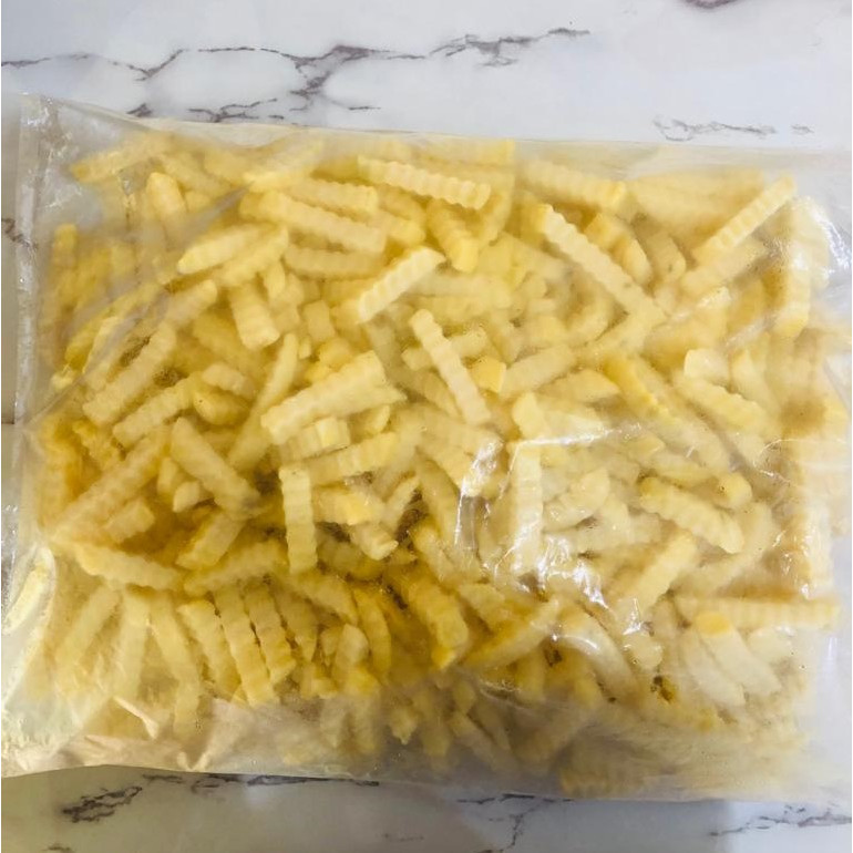

Aviko Crinkle cut grade AA French Fries I Kentang goreng crinkle cut Aviko