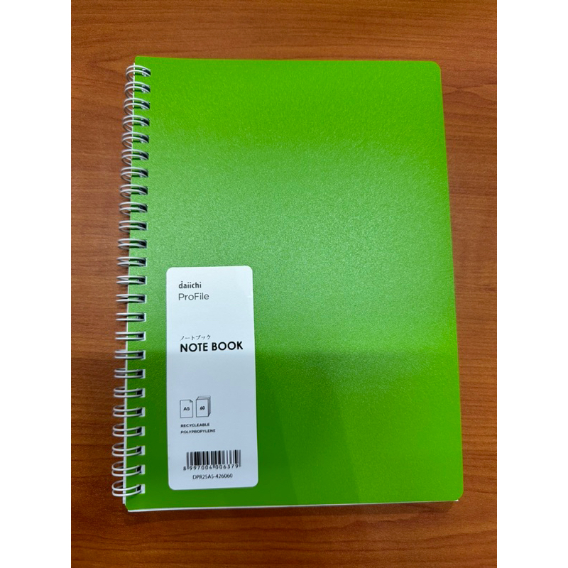 

Ring Book/ Notebook Daiichi 60 Lembar Plastik PP A5/B5
