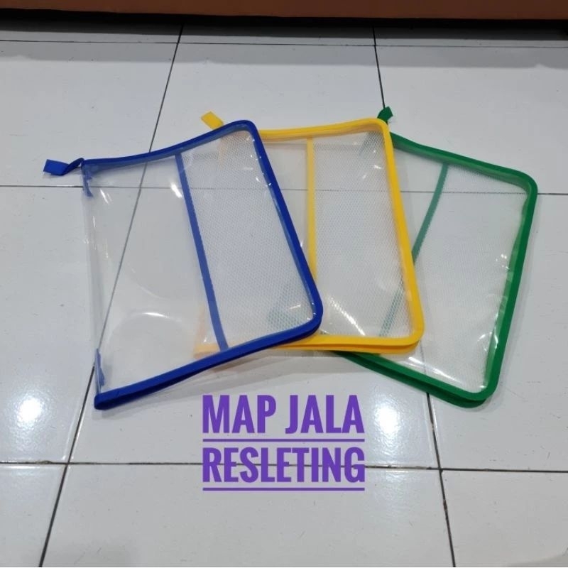 

map jala reseleting/map zipper folio