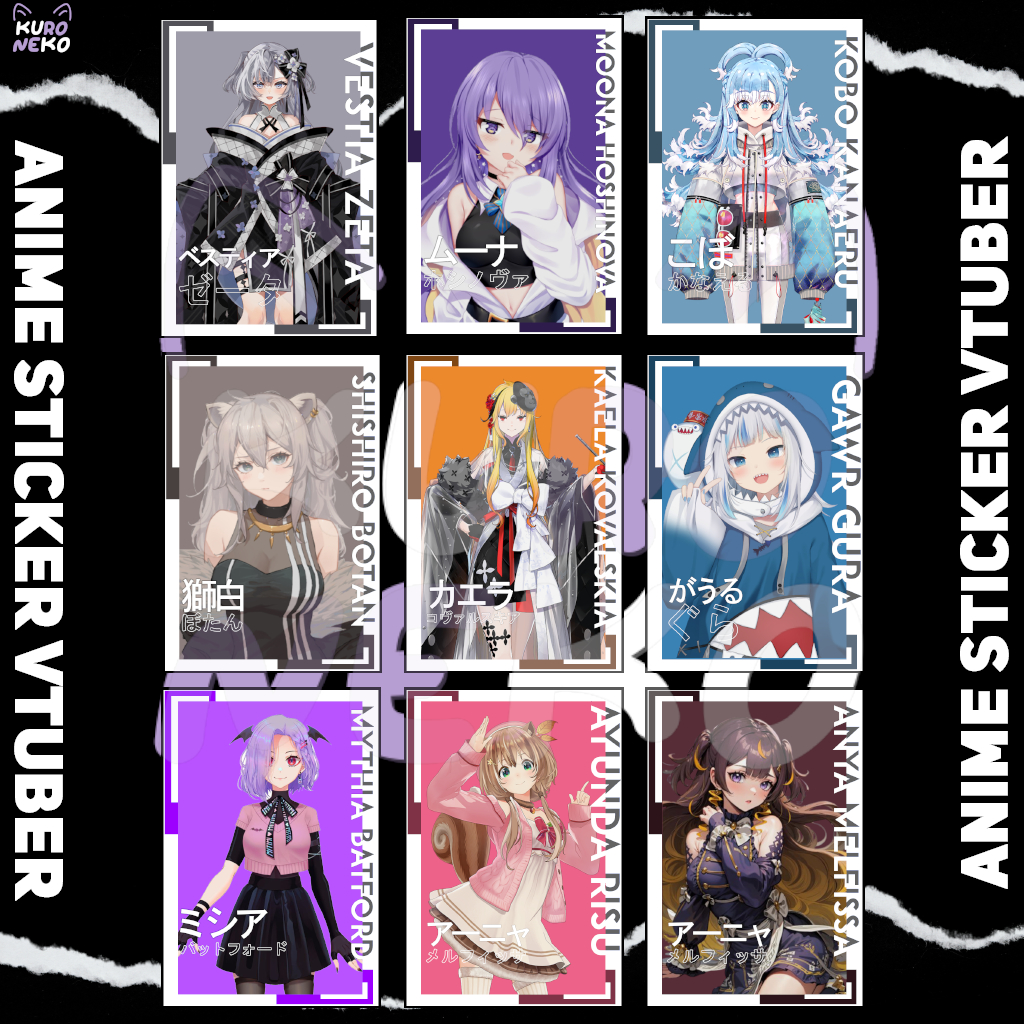STICKER VTUBER HOLOLIVE