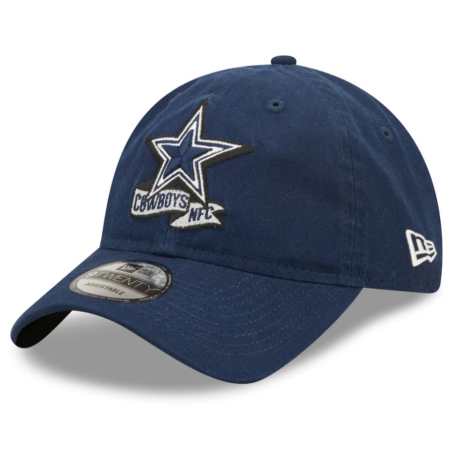 Topi NFL New Era 9TWENTY - Dallas Cowboys Navy OTC 2022 Sideline
