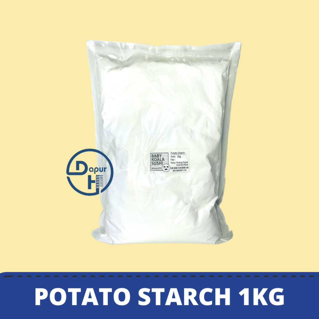 

POTATO STARCH Tepung Pati Kentang 1 Kg │ for Baking Import