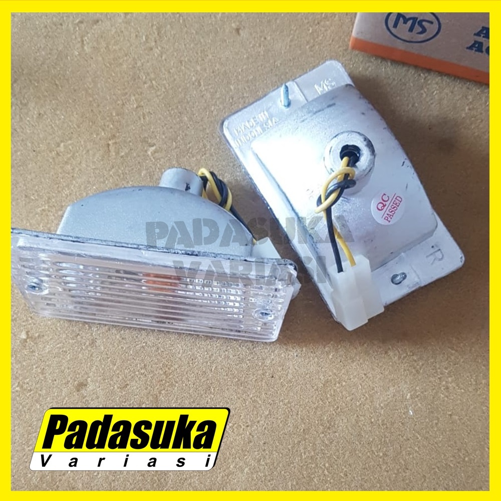 SEPASANG Lampu Bemper Bumper L300 Original Model KRISTAL Lampu Bemper Depan L300 Lampu Fog Lamp l300