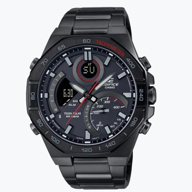 Original 100% Casio EDIFICE ECB-950DC-1ADF Bluetooth -jam Tangan Pria
