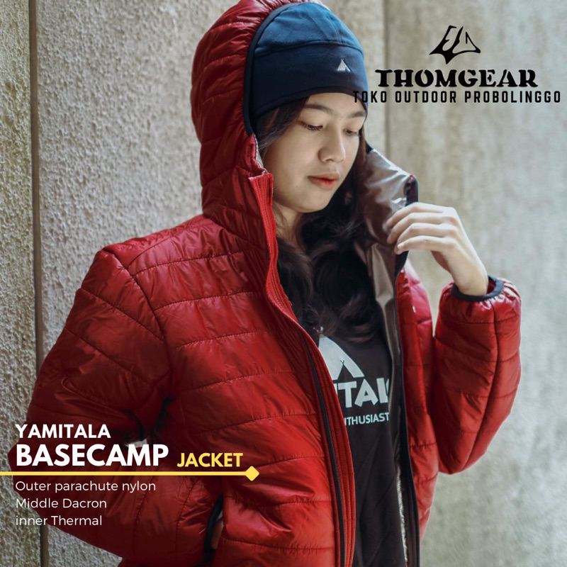 JAKET GUNUNG YAMITALA BASECAMP JACKET INNER TERMAL MID DACRON OUT PARASIT THOMGEAR