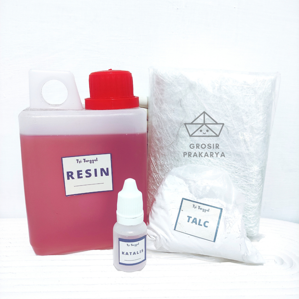 

PAKET RESIN 500gr Premium Merah Red Paketan Katalis Kerajinan catalis art hardener lengkap mika plastik fiber acrylic diy prakarya strand kerajinan craft mat jushi talc polyester tambal talek matt Resine Recin Resinnn Mika Kimia Grosir Prakarya Malang