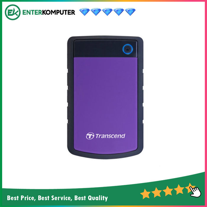 Transcend Storejet 25 - Antishock - 2TB M3 H3 H3B USB 3-0