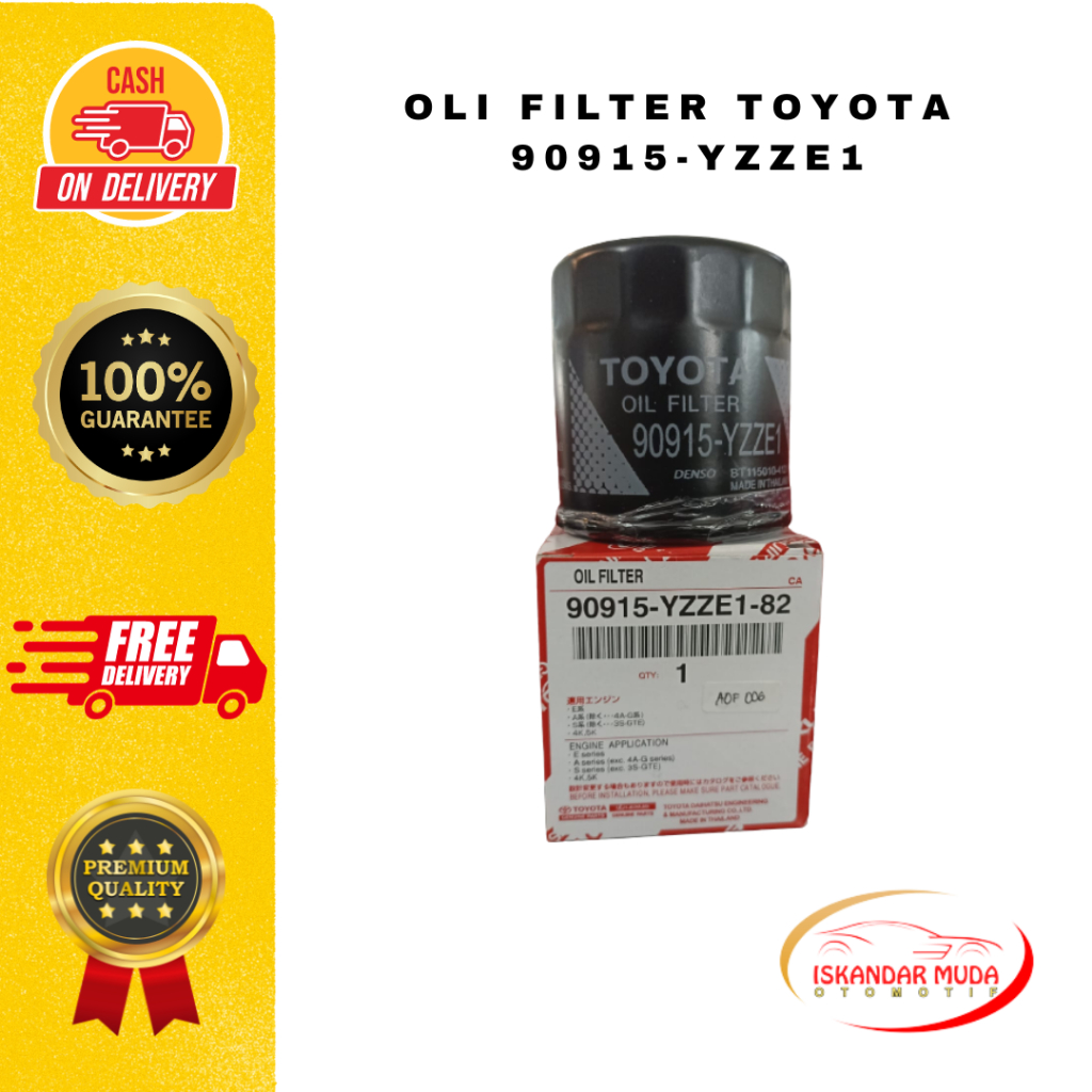 Oil Filter TOYOTA 90915-YZZE1 PREMIUM QUALITY