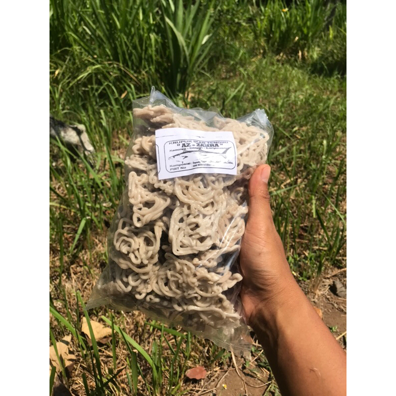 Krupuk ikan tengiri "AZZAHRA" 500g Banyuwangi