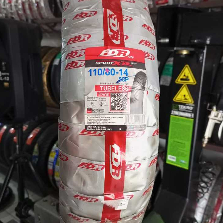 Ban FDR Sport xr 110/80-14 TUBELESS