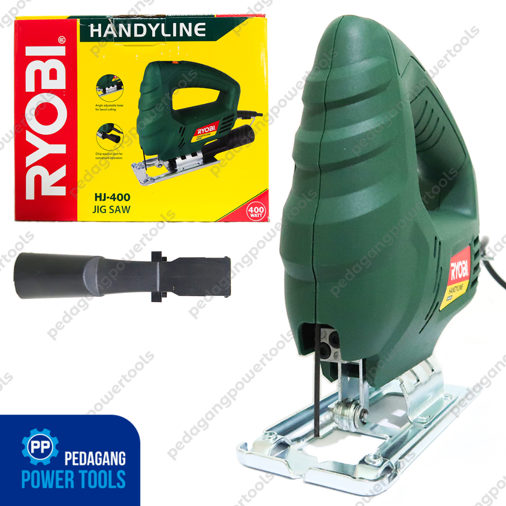 RYOBI HJ-400 Mesin Jigsaw Listrik Gergaji Kayu Potong Triplek 65 mm