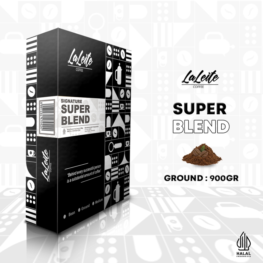 

Super Blend 900g - Ground (Bubuk)