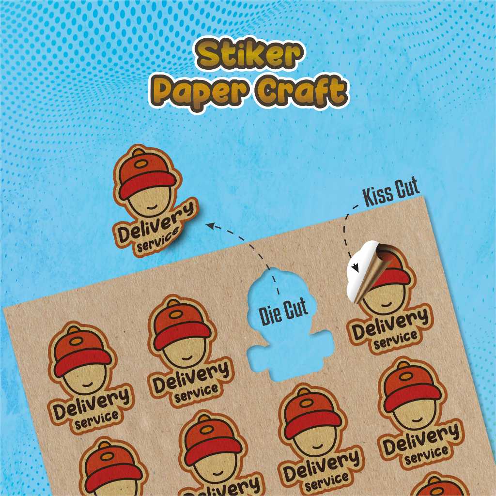

CETAK - PRINT STIKER KRAFT CUT A3+ MURAH & INSTAN | STIKER LABEL