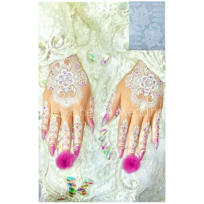 henna tatto/henna instant/henna pengantin/stiker