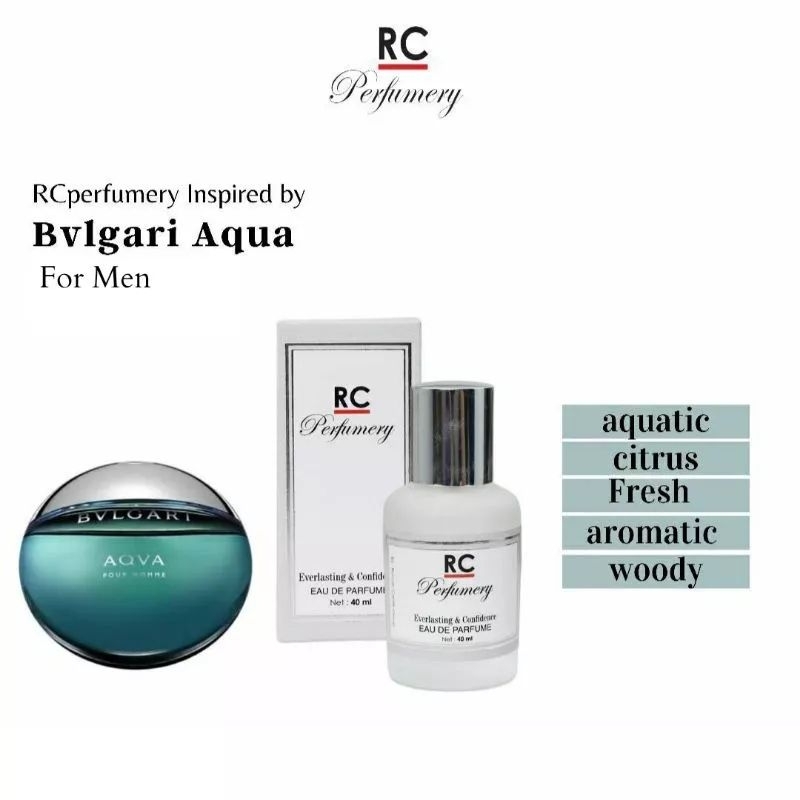 RC PERFUMERY Premium Bvlgari Aqua Pour Homme - Inspired Parfume For Men