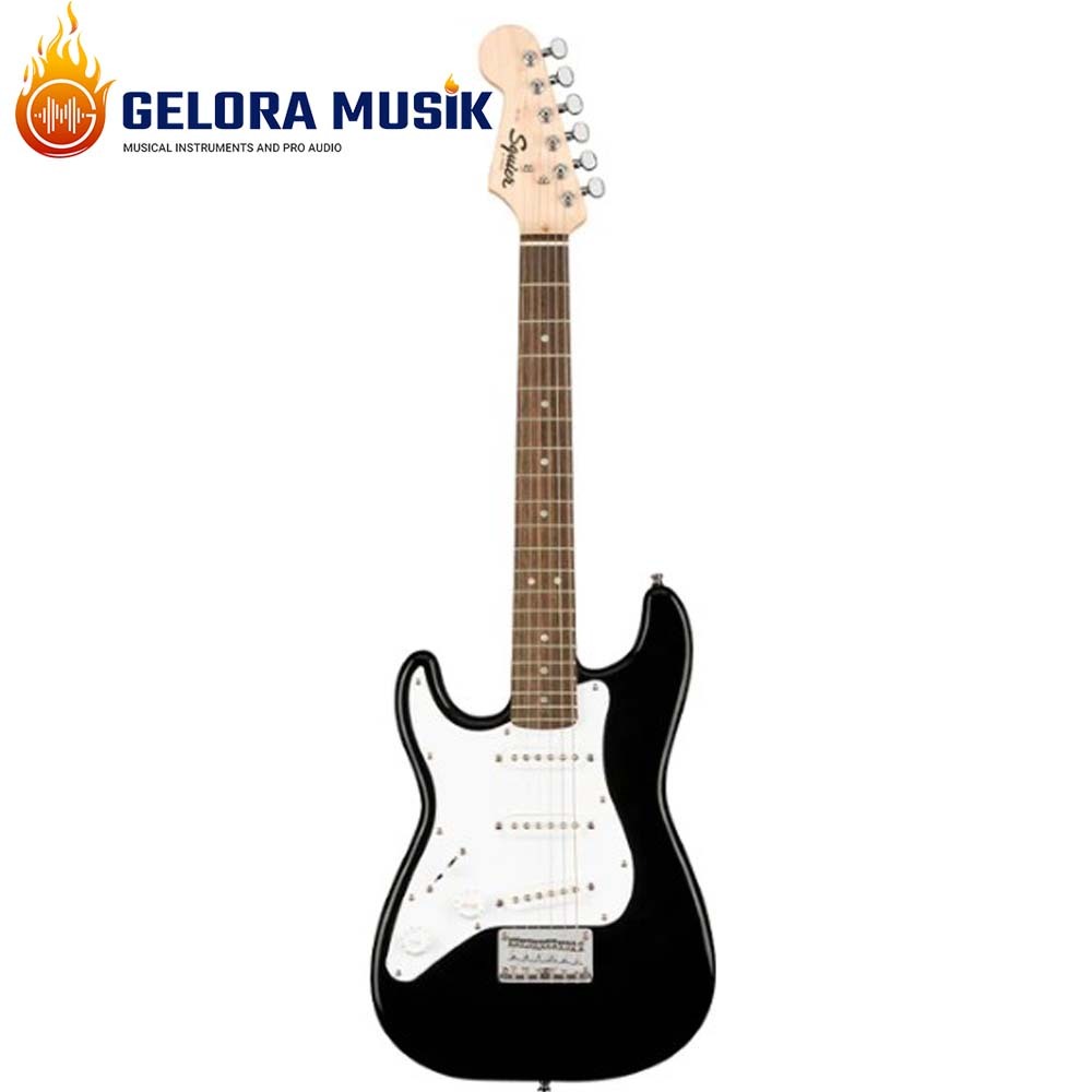 Gitar Elektrik Squier Mini Stratocaster Left-Handed, Laurel FB, Black