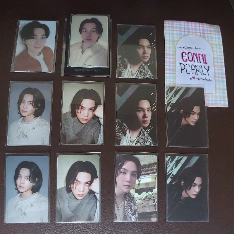 PC D-Day Suga BTS Lucky Draw PVC Target Weverse US [OFFICIAL]