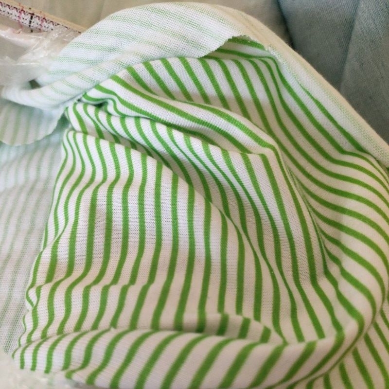 KAIN KILOAN KAOS PRINTING SALUR HIJAU EXLUSIVE