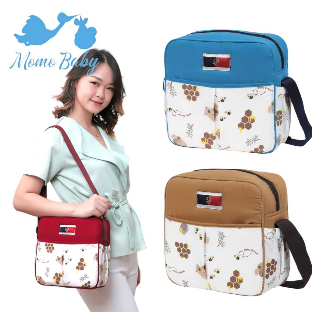 Baby Scots BST9101 Tas bayi Simple Bag Scots Honey Bear Series