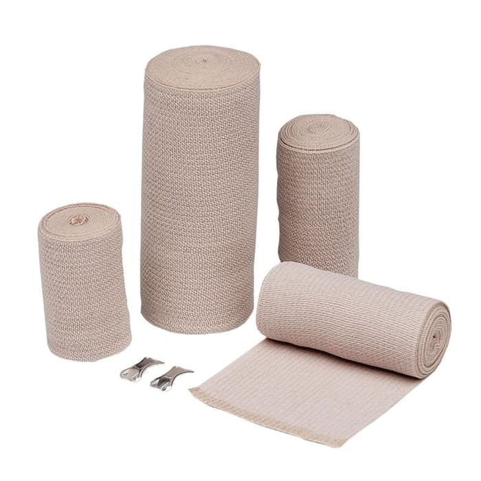 Perban Lutut Tangan Elastic Bandage 6 Inch Perban Elastis 15cmx4.5m