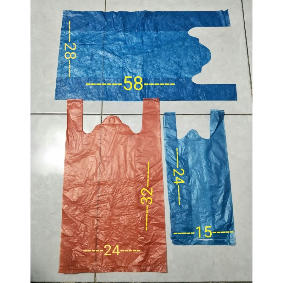 Kantong Kresek Los Warna Natural/kresek los kiloan warna 15,24,28