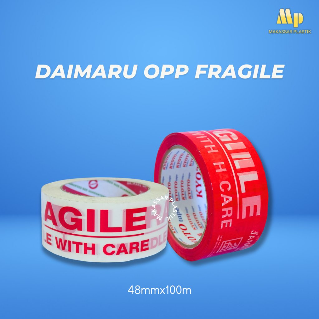 

Selotip_Tape_Lakban Fragile Daimaru 48mmx100mm