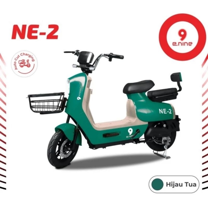 Sepeda Listrik E Nine N2 Moped ebike