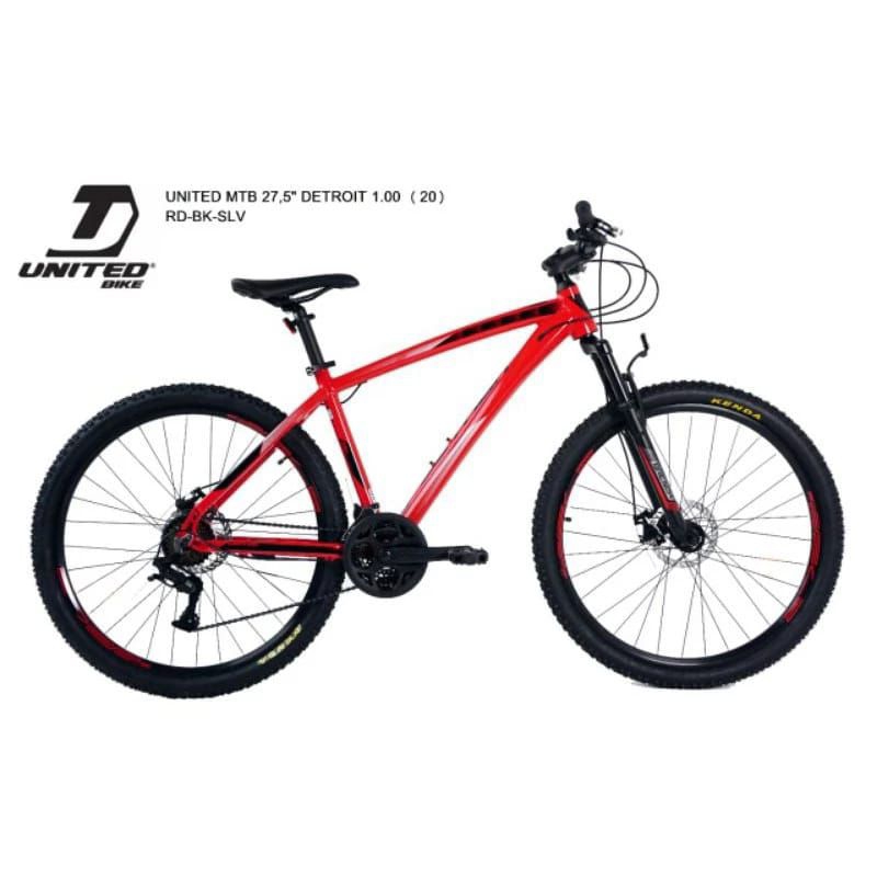 SEPEDA GUNUNG MTB UNITED DETROIT 1.0 27.5