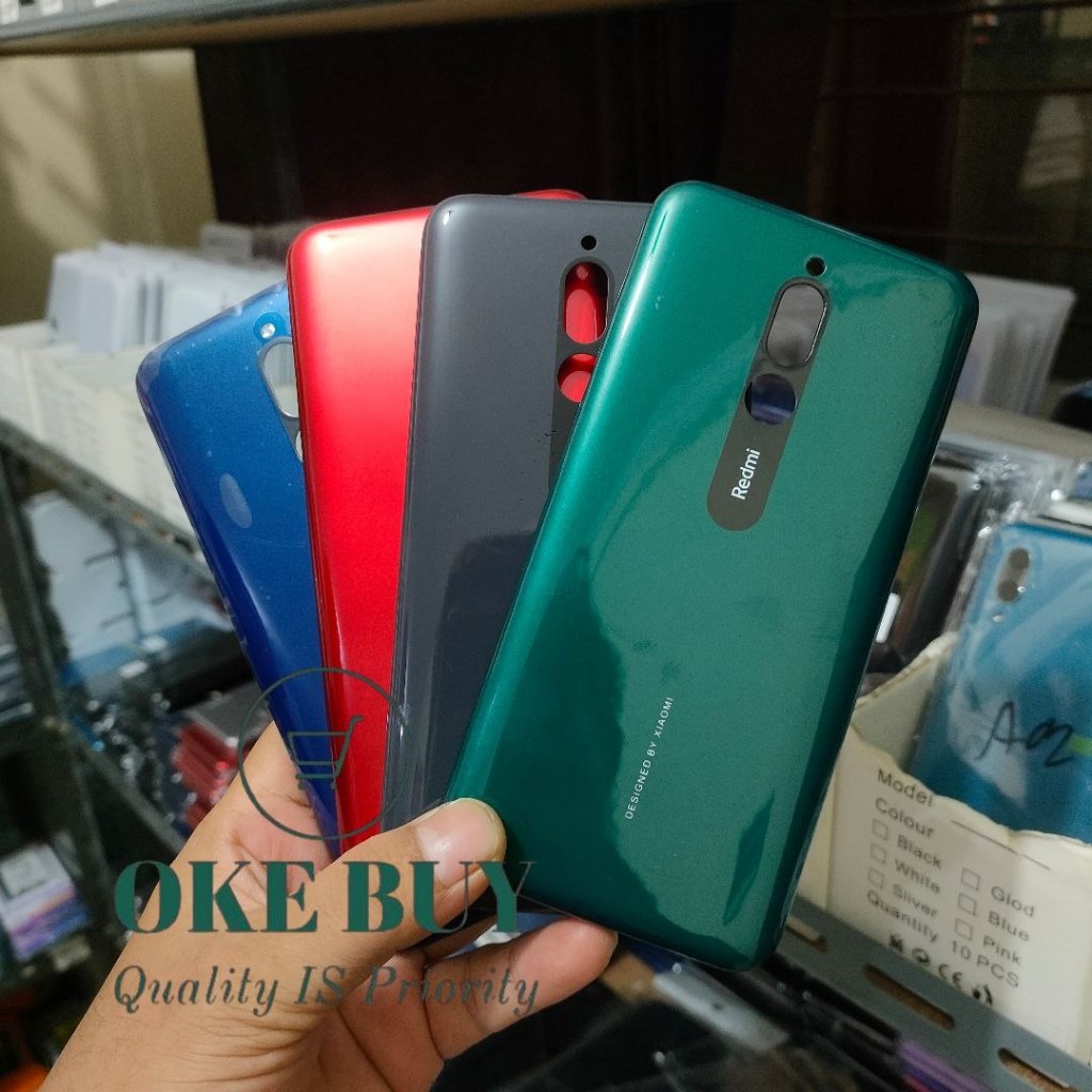 Backdor Xiaomi Redmi 8 Bekdor Tutup Belakang Xiomi Redmi 8 Casing Kesing Housing