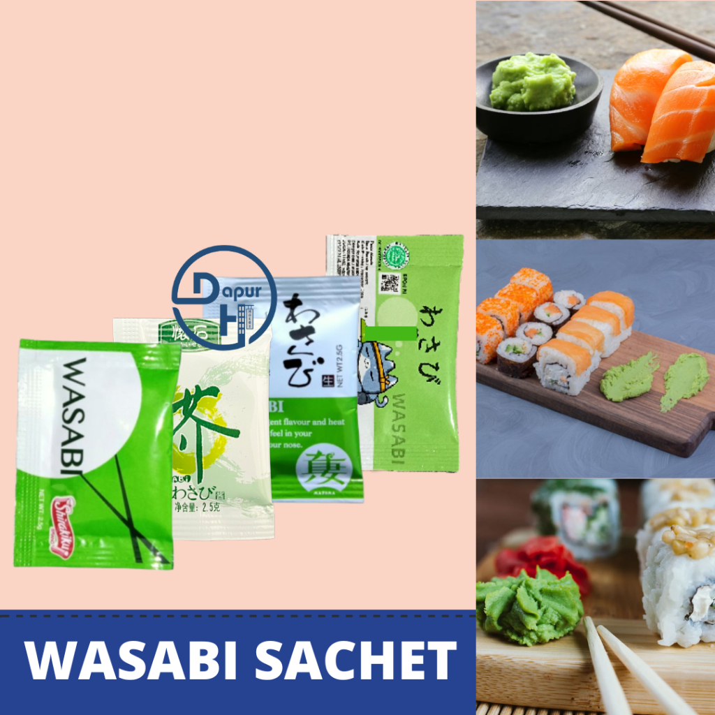 

Wasabi Paste Sachet 2,5 g | Sushi Wasabi--