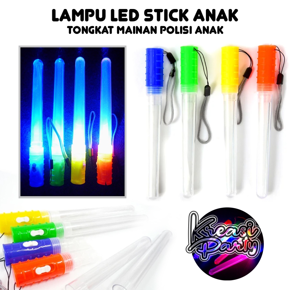 Stick Lampu Lightstick / Stick Party Led Lampu / Stick Led Polisi Anak