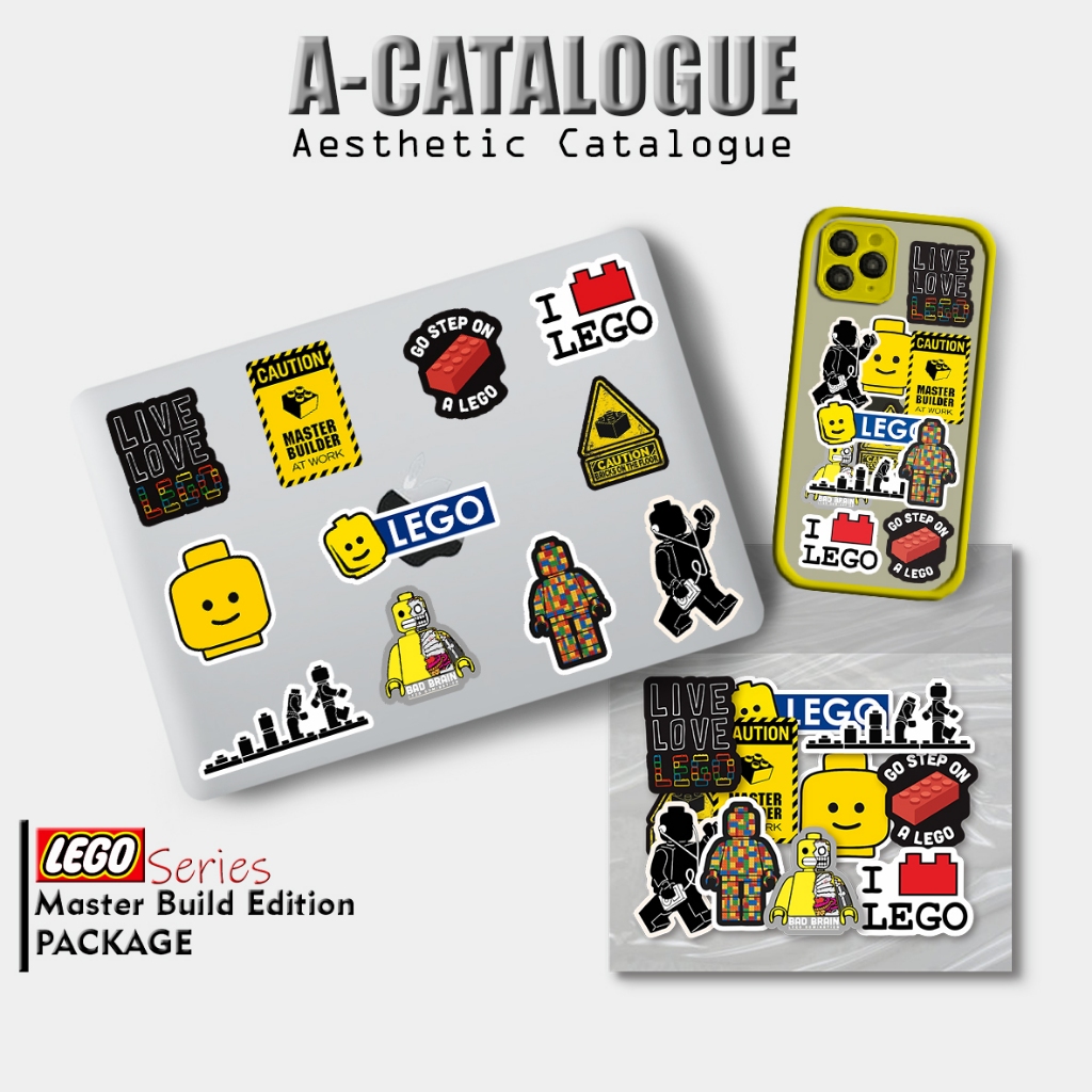 

Sticker Aesthetic Catalogue Waterprooft Compilation Hypebeast Lego Icon Logo || MASTER BUILD PACKAGE