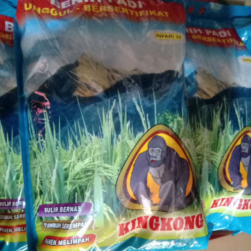Benih padi Inpari 32 Ciherang merk Pak Tani kingkong bibit padi premium